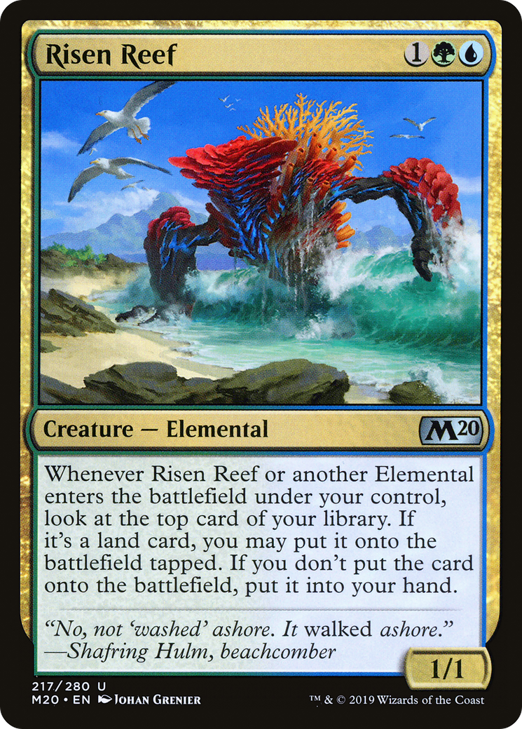 Risen Reef (M20-217) - Core Set 2020