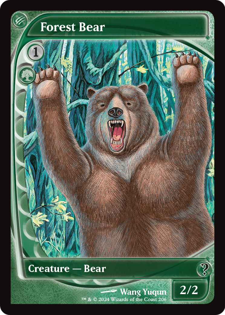 Forest Bear (Future Sight) (MB2-206) - Mystery Booster 2