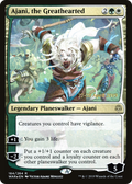 Ajani, the Greathearted (PRE-184S) - War of the Spark Promos Foil