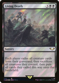 Living Death (Surge Foil) (40K-202) - Warhammer 40,000 Commander Foil