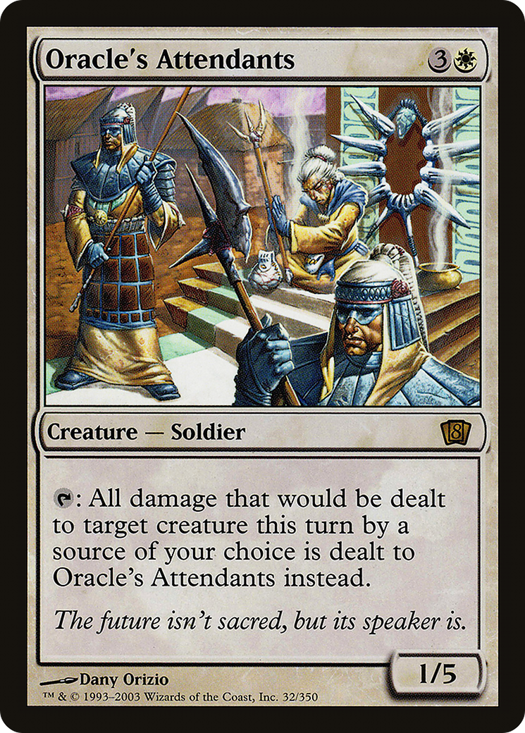 Oracle's Attendants (8ED-032) - 8th Edition Foil