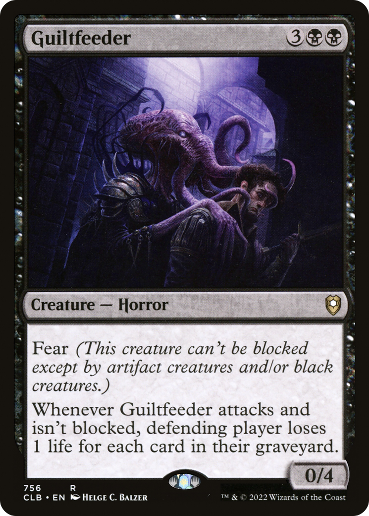 Guiltfeeder (CLB-756) - Commander Legends: Battle for Baldur's Gate