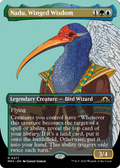 Nadu, Winged Wisdom (Borderless) (MH3-377) - Modern Horizons 3