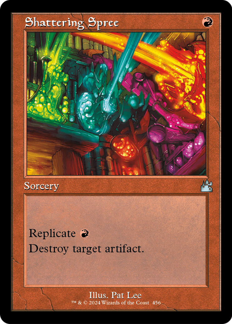 Shattering Spree (Retro Frame) (RVR-456) - Ravnica Remastered