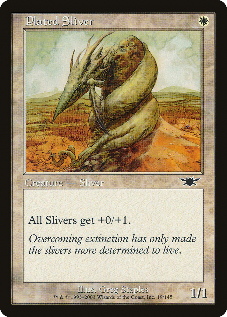 Plated Sliver (LGN-019) - Legions