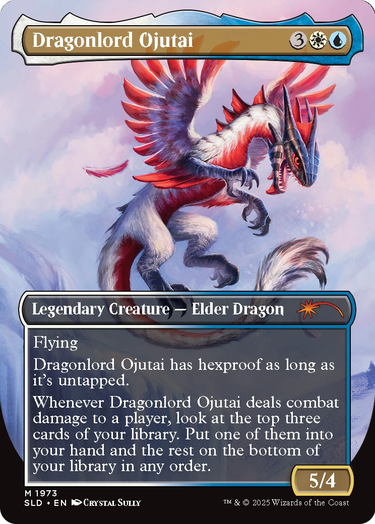 Dragonlord Ojutai (SLD-1973) - Secret Lair Drop (Borderless)