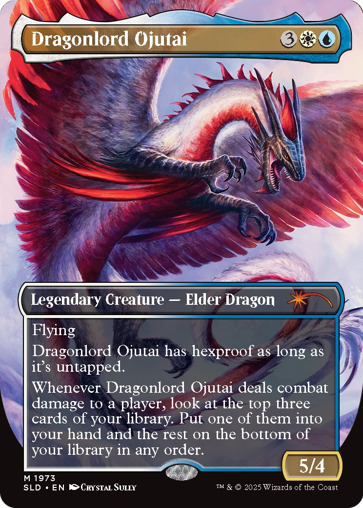 Dragonlord Ojutai (SLD-1973) - Secret Lair Drop (Borderless)