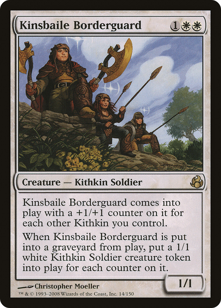 Kinsbaile Borderguard (MOR-014) - Morningtide Foil