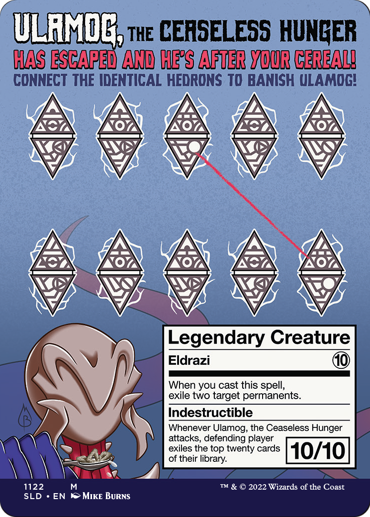 Ulamog, the Ceaseless Hunger (SLD-1122) - Secret Lair Drop (Borderless) Foil