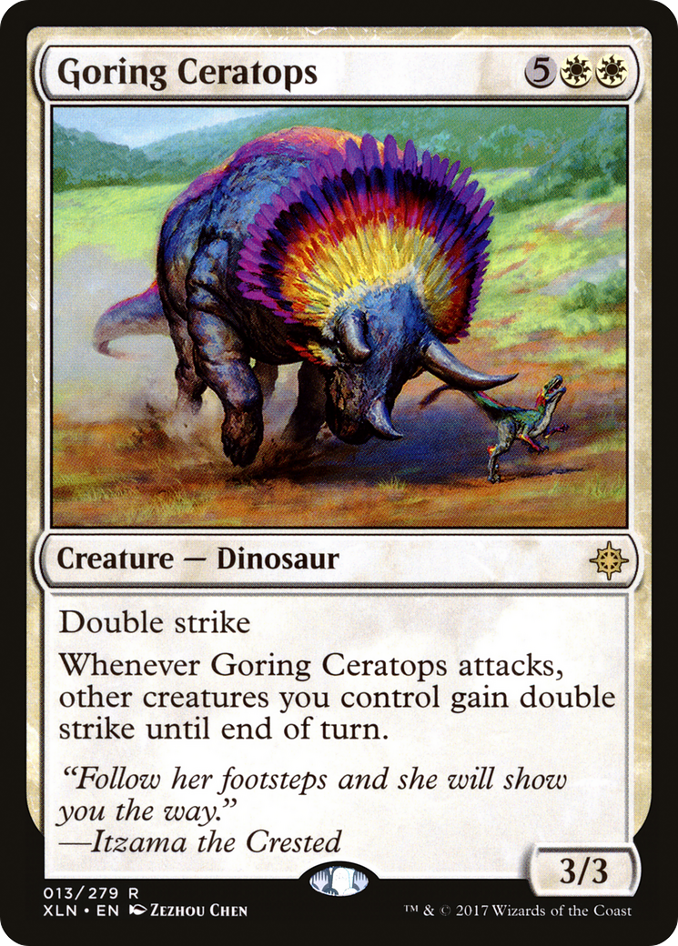Goring Ceratops (XLN-013) - Ixalan Foil