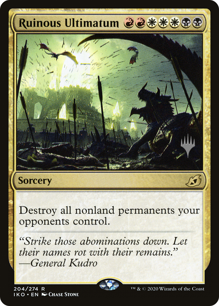 Ruinous Ultimatum (PPIKO-204P) - Ikoria: Lair of Behemoths Promos