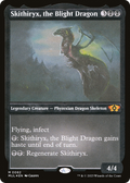 Skithiryx, the Blight Dragon (Foil Etched) (MUL-082) - Multiverse Legends Foil