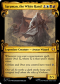 Saruman, the White Hand (Showcase Scrolls) (LTC-477) - Tales of Middle-earth Commander: (Showcase)