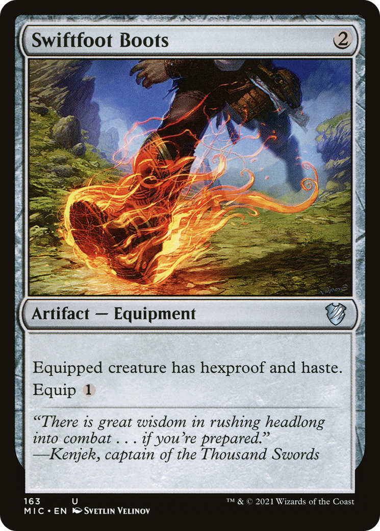 Swiftfoot Boots (MIC-163) - Midnight Hunt Commander