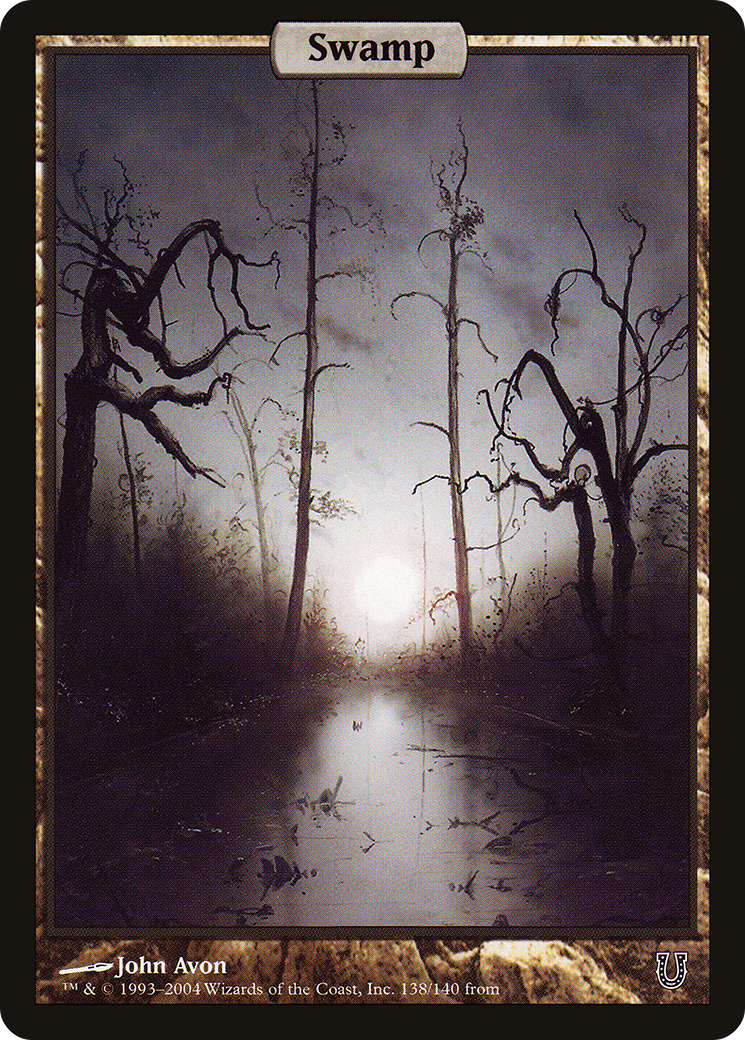 Swamp - Full Art (UNH-138) - Unhinged