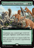 Preposterous Proportions (Extended Art) (FDN-472) - Foundations: (Extended Art) Foil