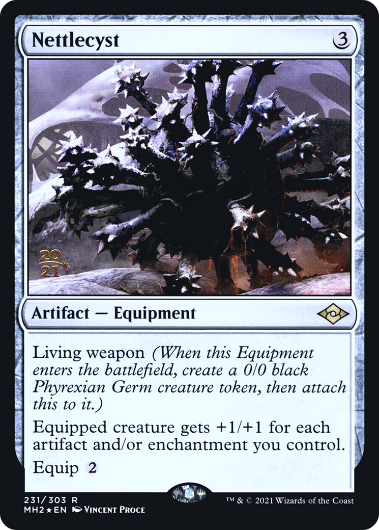Nettlecyst (PRE-231S) - Modern Horizons 2 Promos Foil
