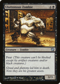 Gluttonous Zombie (9ED-134) - 9th Edition