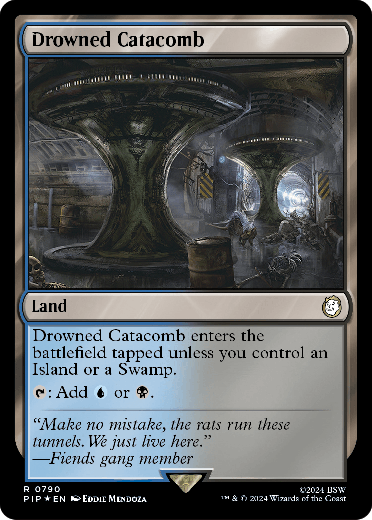 Drowned Catacomb (Surge Foil) (PIP-790) - Fallout Foil