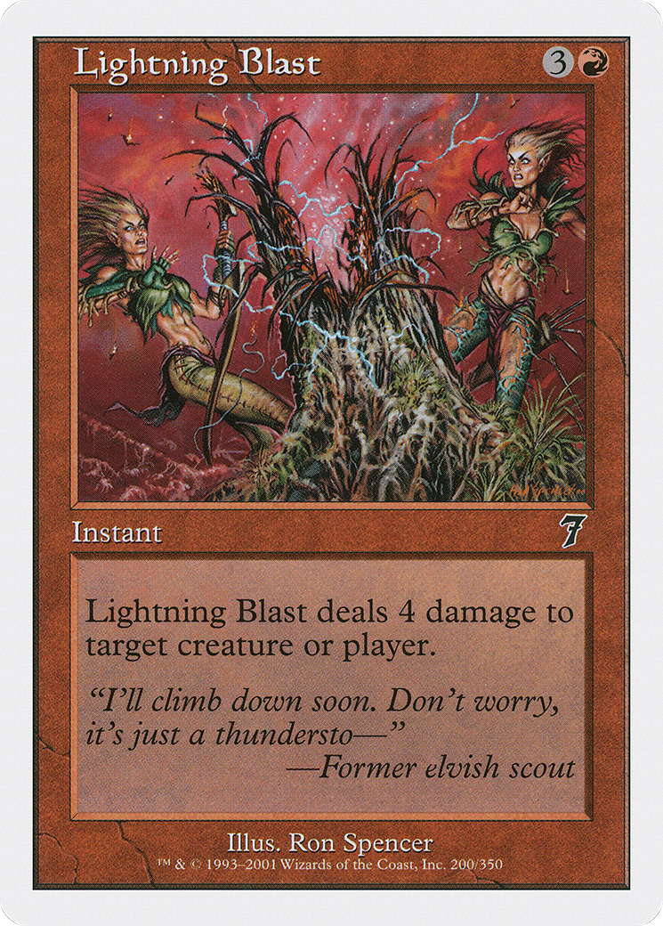 Lightning Blast (7ED-200) - 7th Edition
