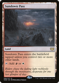 Sundown Pass (PPDMU-266) - Innistrad: Crimson Vow Promos