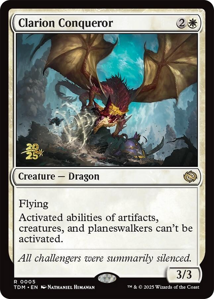 Clarion Conqueror (PRE-005) - Prerelease Cards Foil