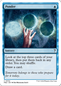 Ponder (White Border) (MB2-034) - Mystery Booster 2