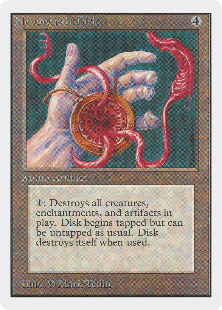 Nevinyrral's Disk (2ED-) - Unlimited Edition