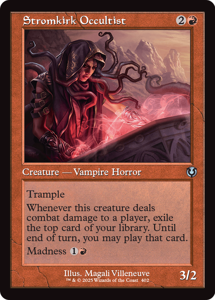Stromkirk Occultist (Retro Frame) (INR-402) - Innistrad Remastered