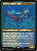 Thrasios, Triton Hero (Foil Etched) (CMR-538) - Commander Legends Foil