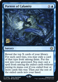 Portent of Calamity (PRE-066) - Bloomburrow Promos Foil