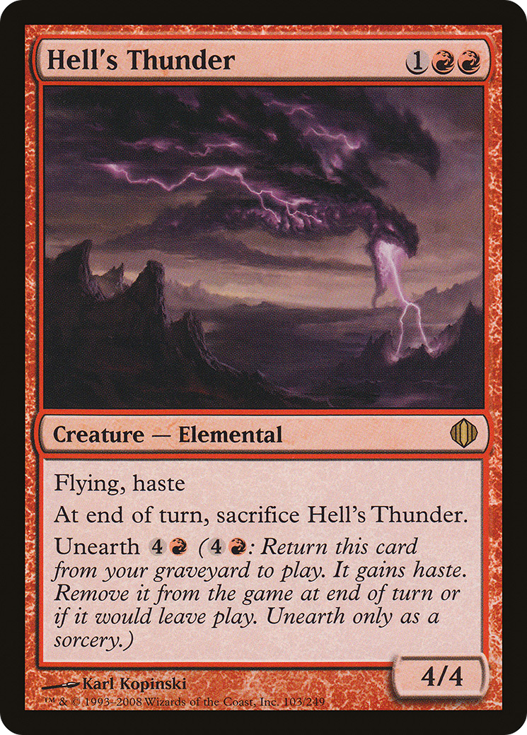 Hell's Thunder (ALA-103) - Shards of Alara