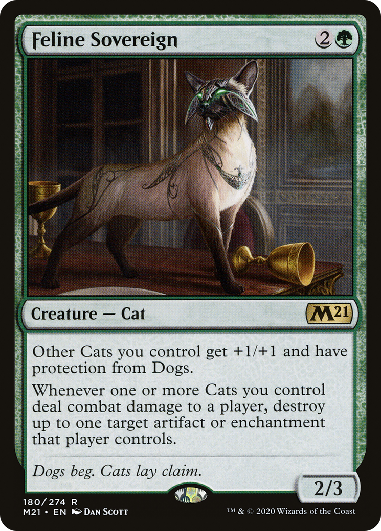 Feline Sovereign (M21-180) - Core Set 2021