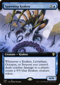 Spawning Kraken (Extended Art) (C21-360) - Commander 2021: (Extended Art)