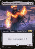 Kaervek, the Spiteful (Extended Art) (M21-358) - Core Set 2021: (Extended Art)