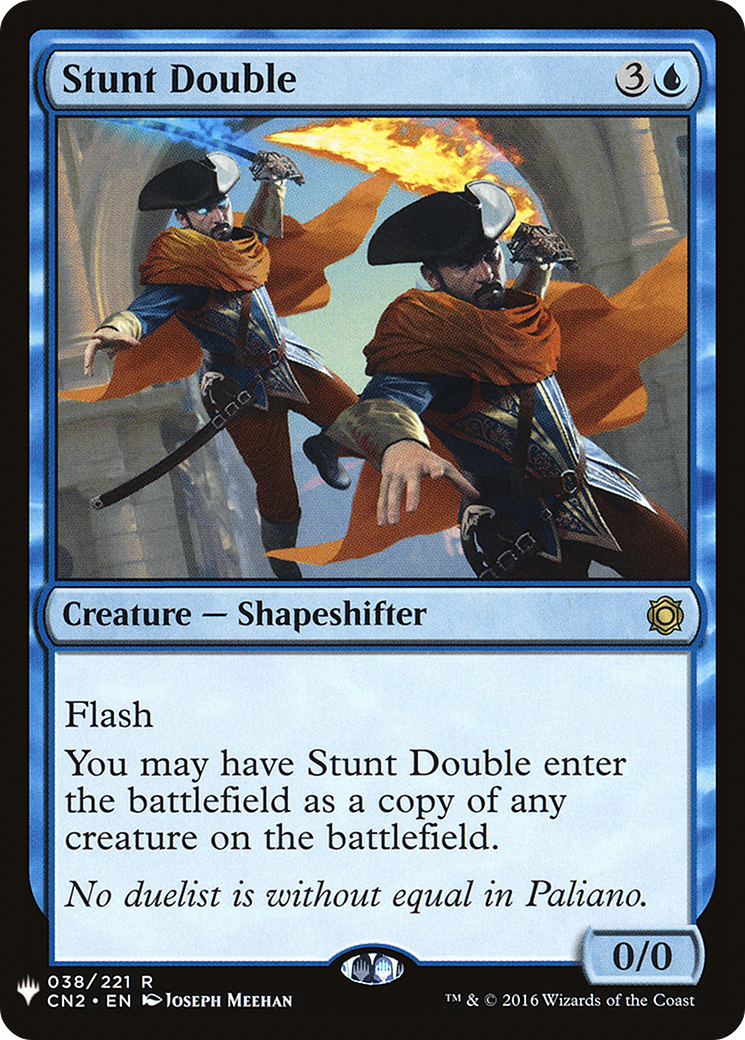 Stunt Double (LIST-038) - The List