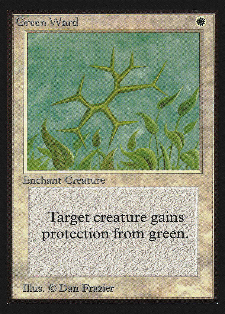 Green Ward (IE) (IED-) - Intl. Collectors' Edition