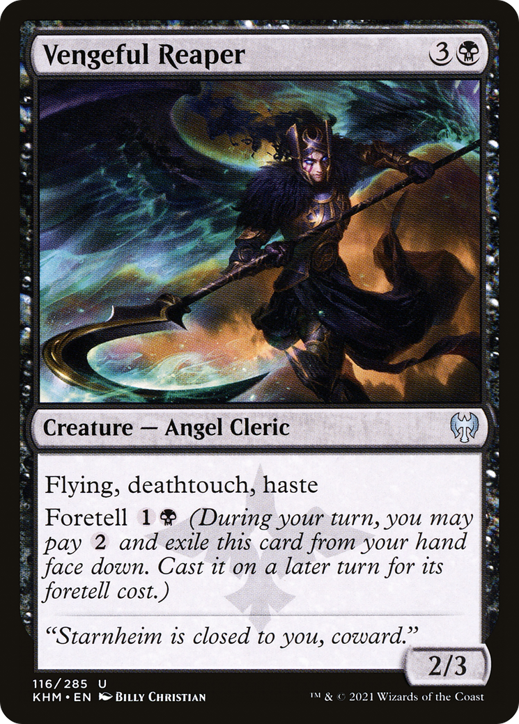 Vengeful Reaper (KHM-116) - Kaldheim Foil