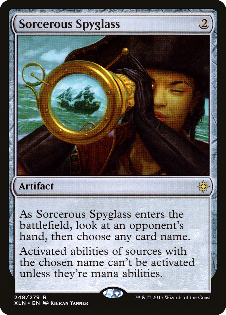 Sorcerous Spyglass (XLN-248) - Ixalan