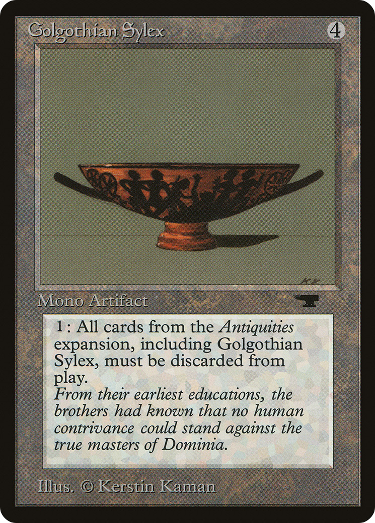 Golgothian Sylex (ATQ-) - Antiquities