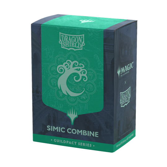 Dragon Shield Dual Matte Art Sleeves 100CT: Simic Combine
