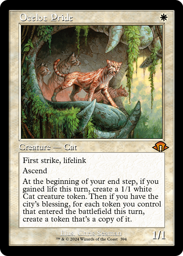 Ocelot Pride (Retro Frame) (MH3-394) - Modern Horizons 3