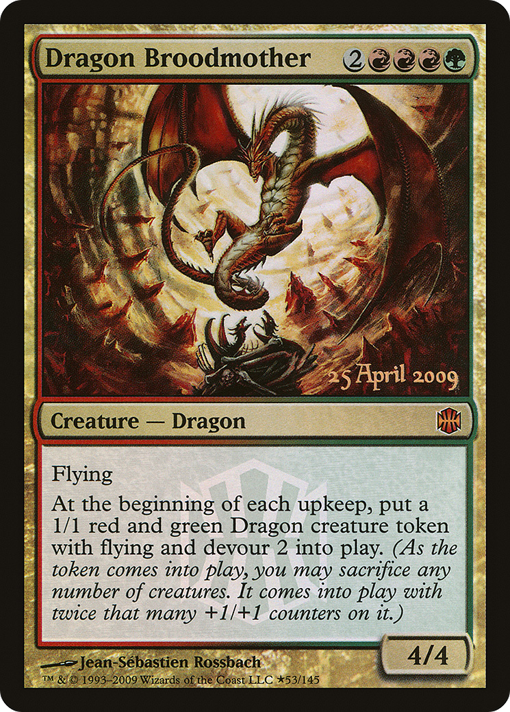 Dragon Broodmother (PRE-53★) - Alara Reborn Promos Foil