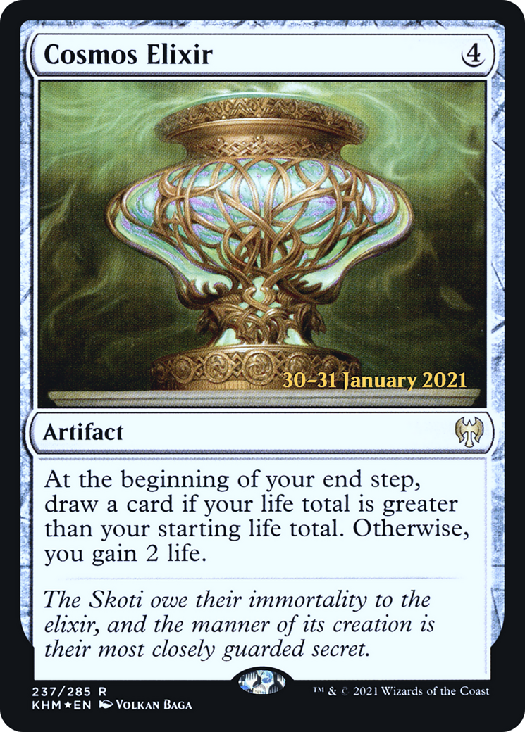 Cosmos Elixir (PRE-237S) - Kaldheim Promos Foil