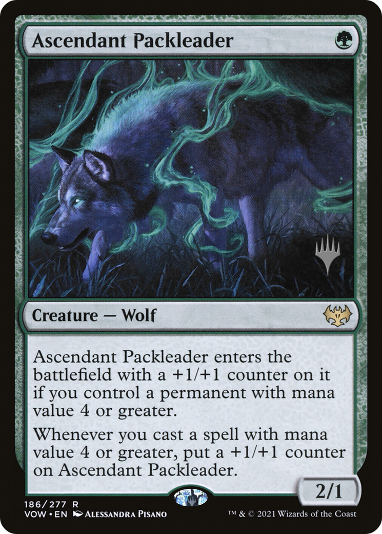 Ascendant Packleader (PPMID-) - Innistrad: Crimson Vow Promos