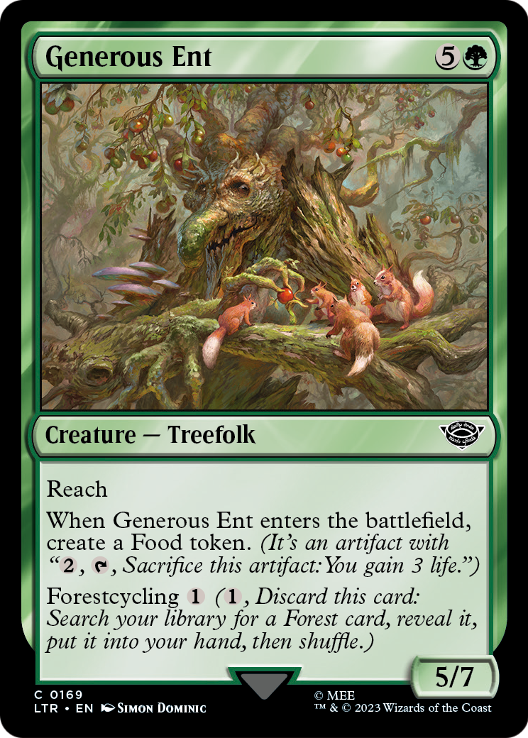 Generous Ent (LTR-169) - The Lord of the Rings: Tales of Middle-earth