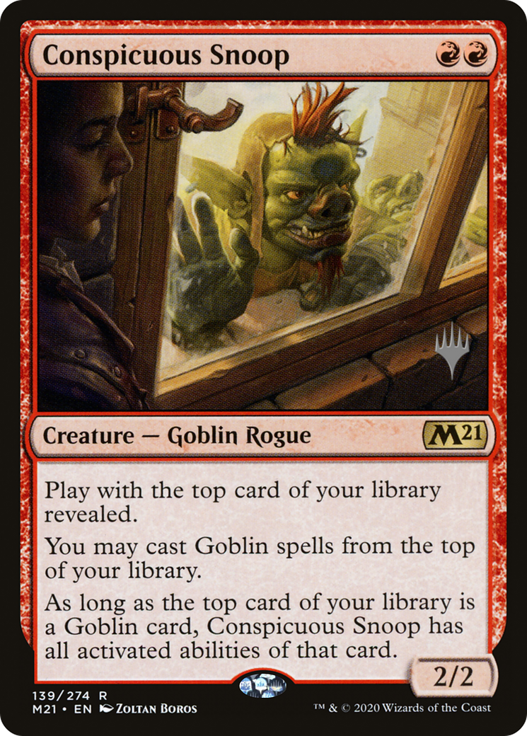 Conspicuous Snoop (PPM21-139) - Core Set 2021 Promos