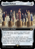 Heroes' Podium (Extended Art) (Surge Foil) (WHO-1070) - Doctor Who: (Extended Art) Foil