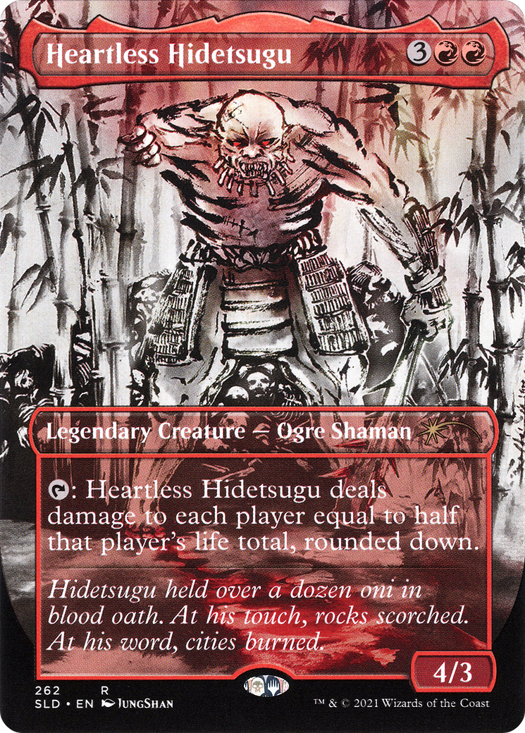 Heartless Hidetsugu (SLD-262) - Secret Lair Drop (Borderless) Foil