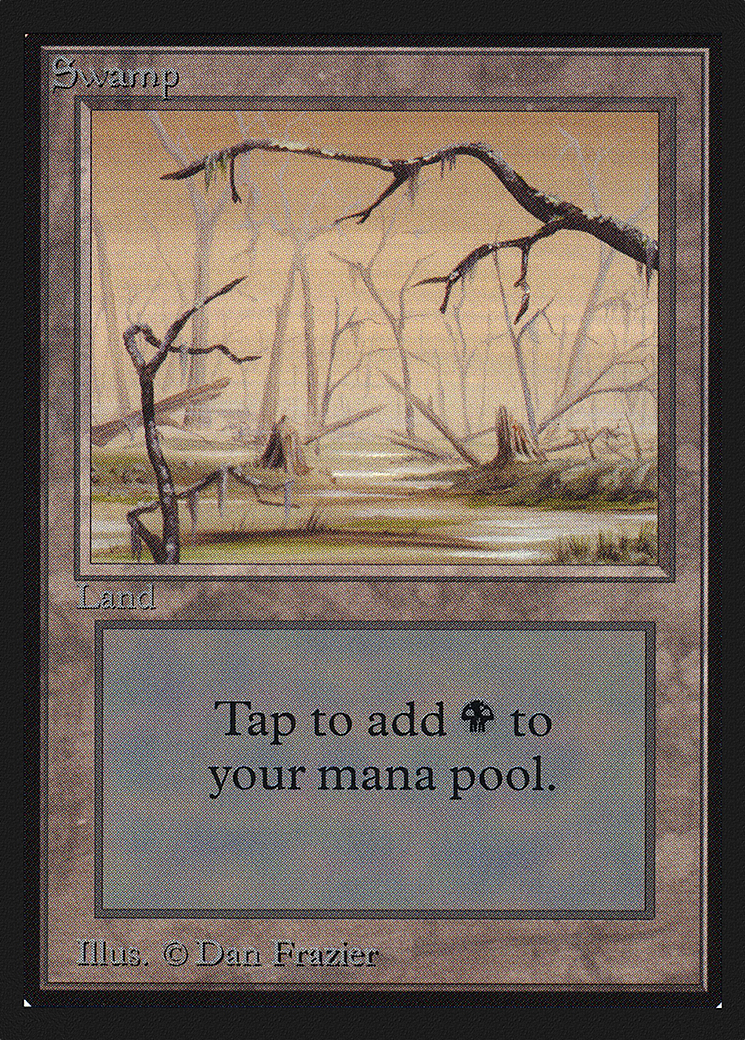 Swamp (B) (CE) (CED-296) - Collectors' Edition